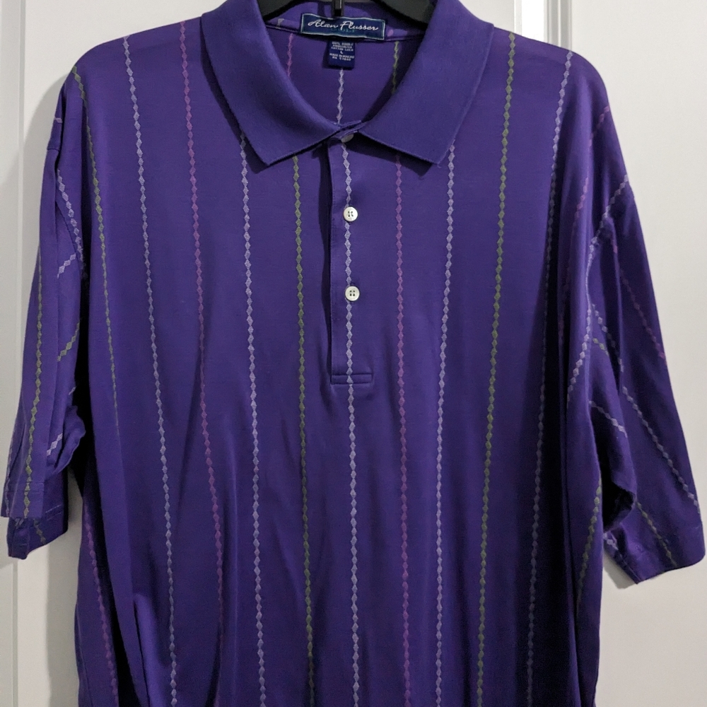 Alan Flusser golf shirt